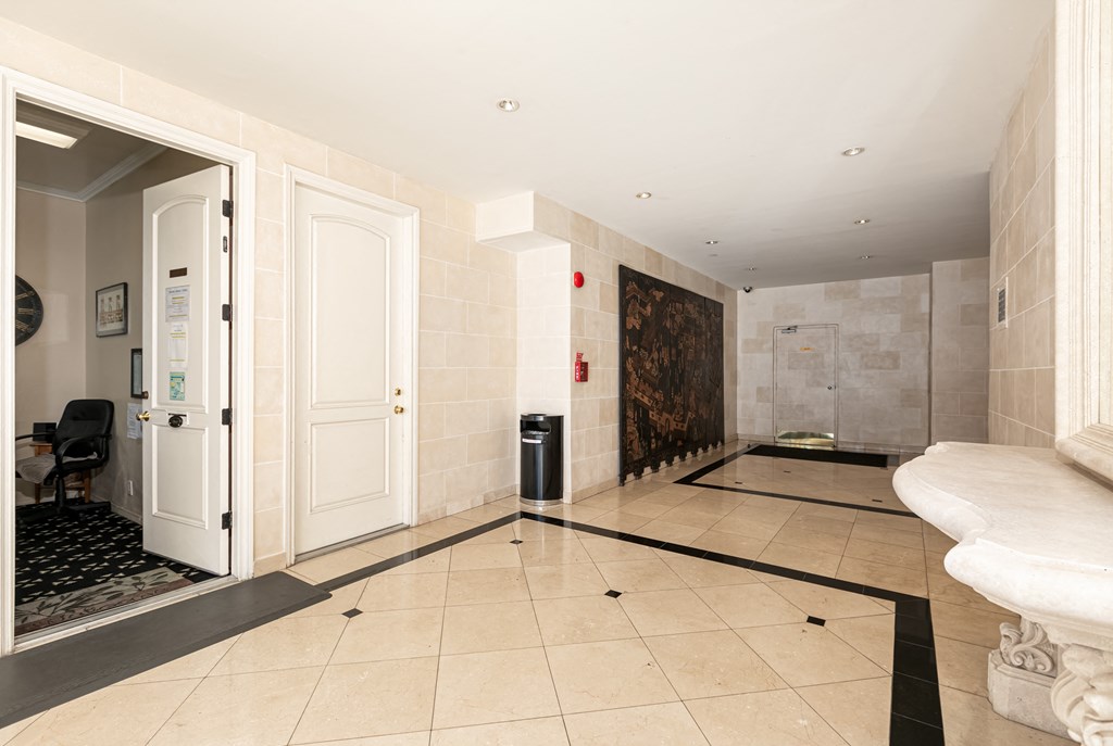 Apartment Building in Los Angeles Lobby