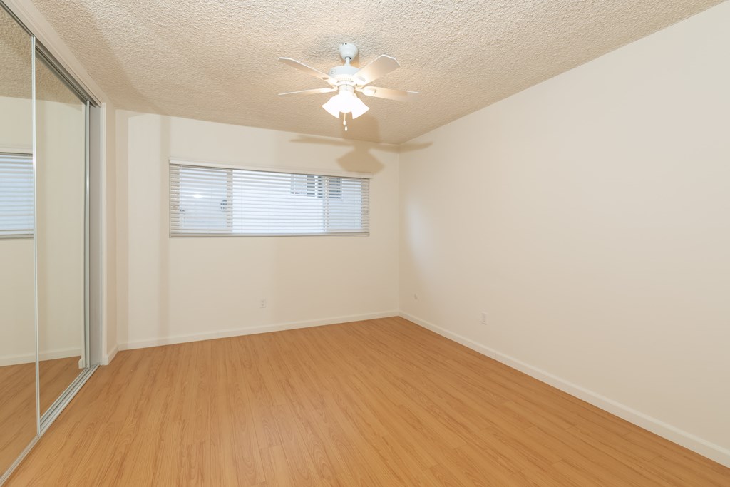 Bedroom with Hardwood Floors