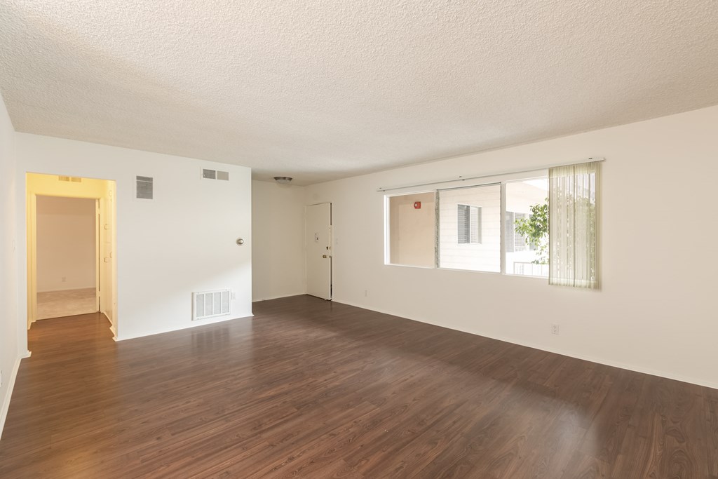Living Room with Hardwood Floors