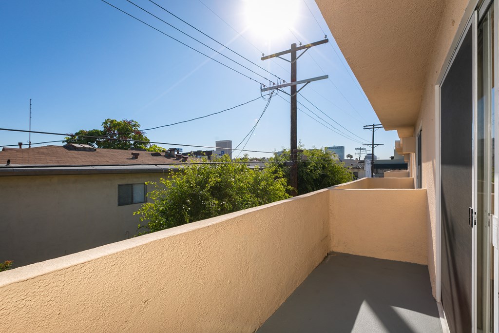 Apartment Balcony with View