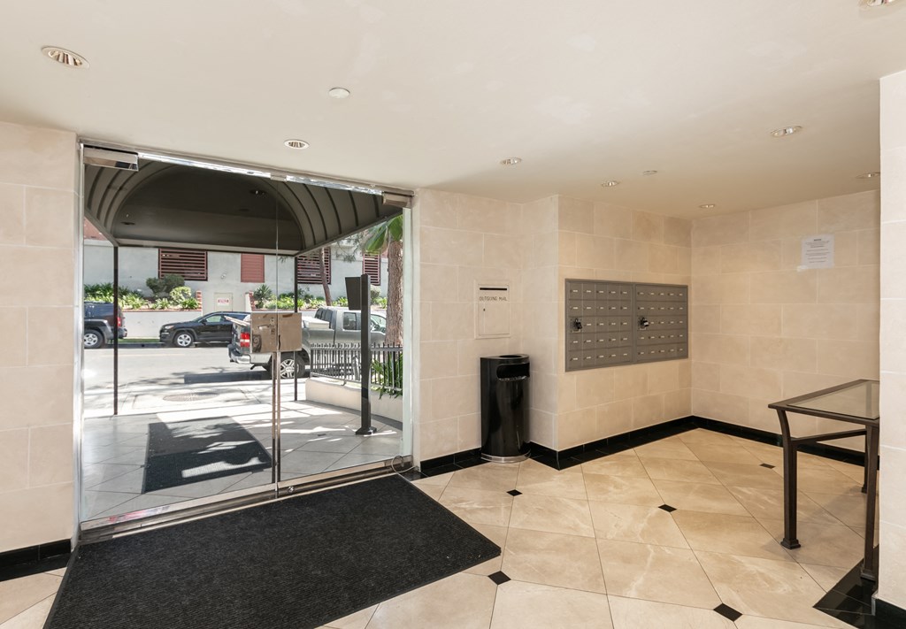 Apartment Building in Los Angeles Lobby