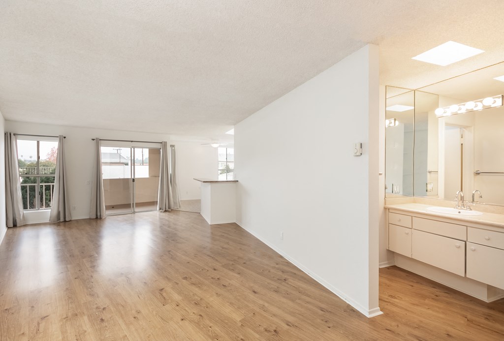 Living Room with Hardwood Floors