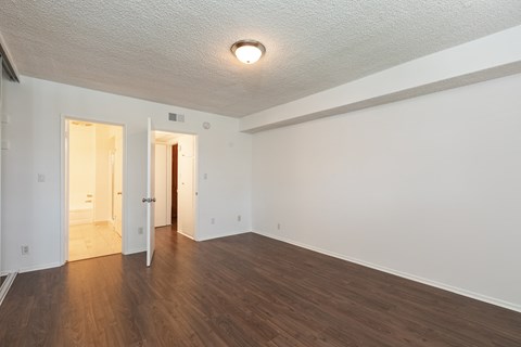 Bedroom with Hardwood Floors