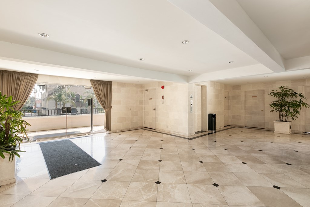 Apartment Building in Los Angeles Lobby