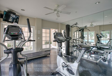 Apartment Building in Huntington Beach Gym