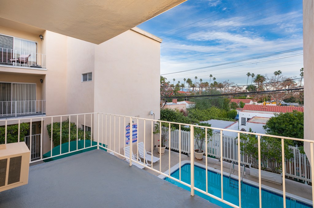 Apartment Balcony and View