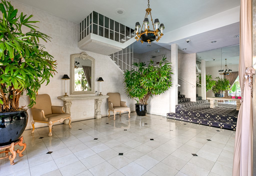 Apartment Building in Los Angeles Lobby