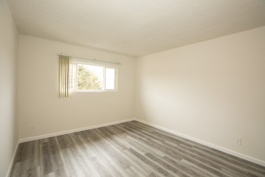 Bedroom with Hardwood Floors