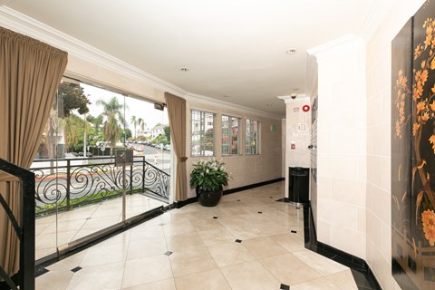 Apartment Building in Los Angeles Lobby