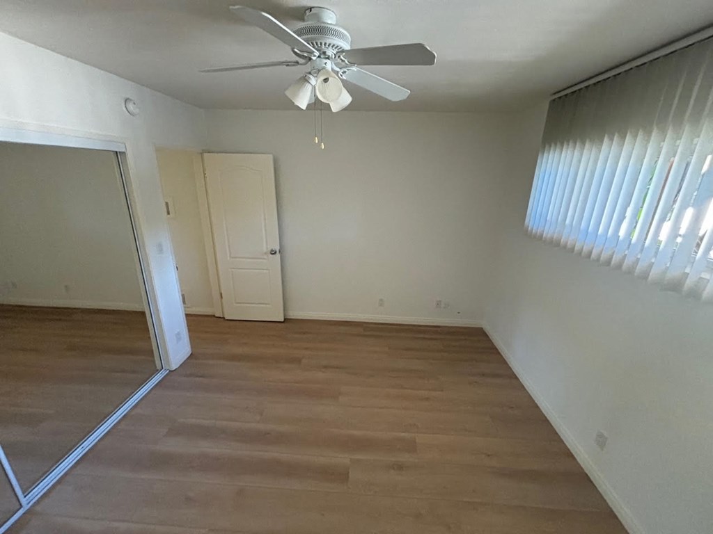 Bedroom with Hardwood Floors
