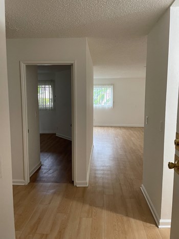Entryway with Hardwood Floors
