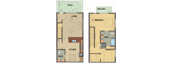 2BD, 1BTH TH A