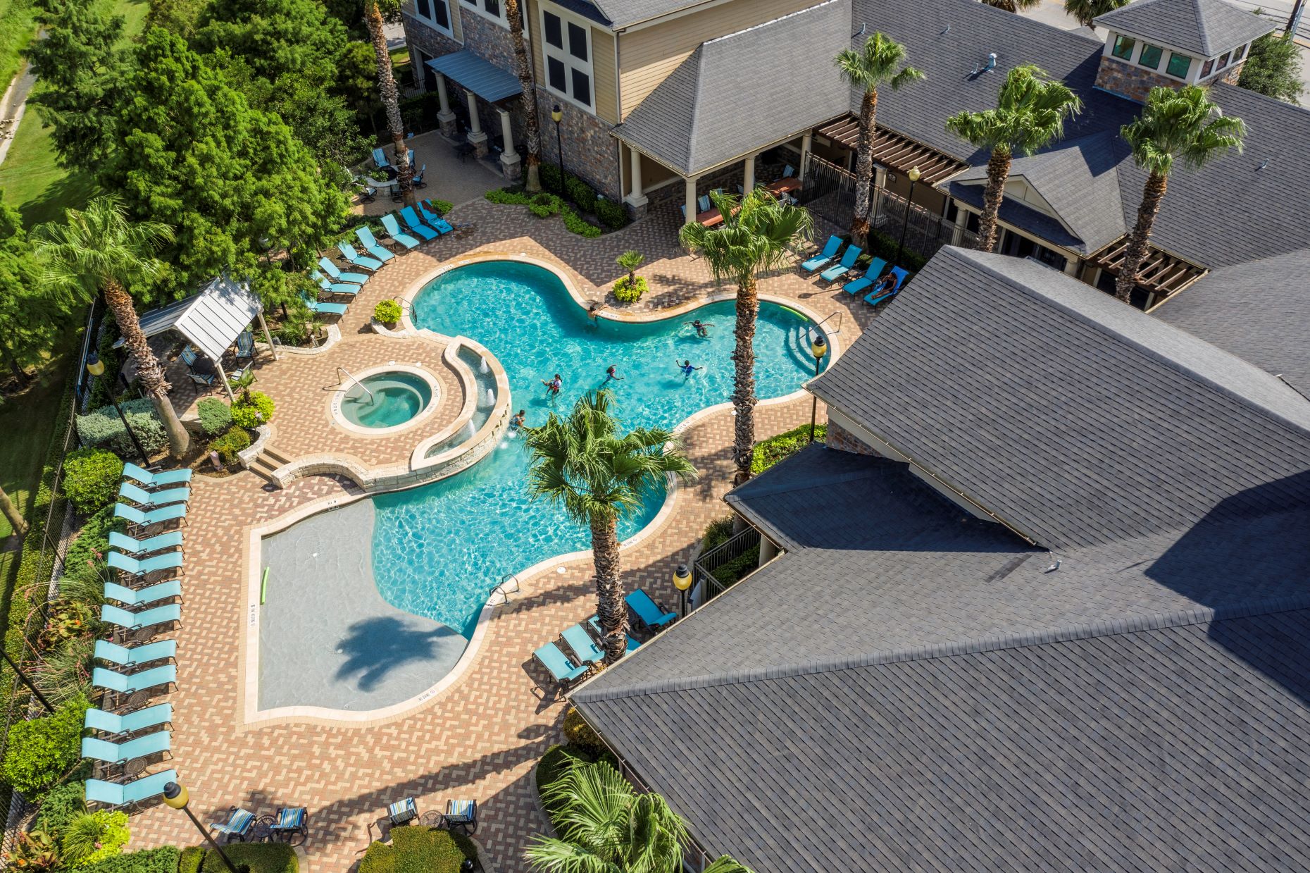 Main Pool at Las Brisas Apartment Homes, Round Rock, Texas