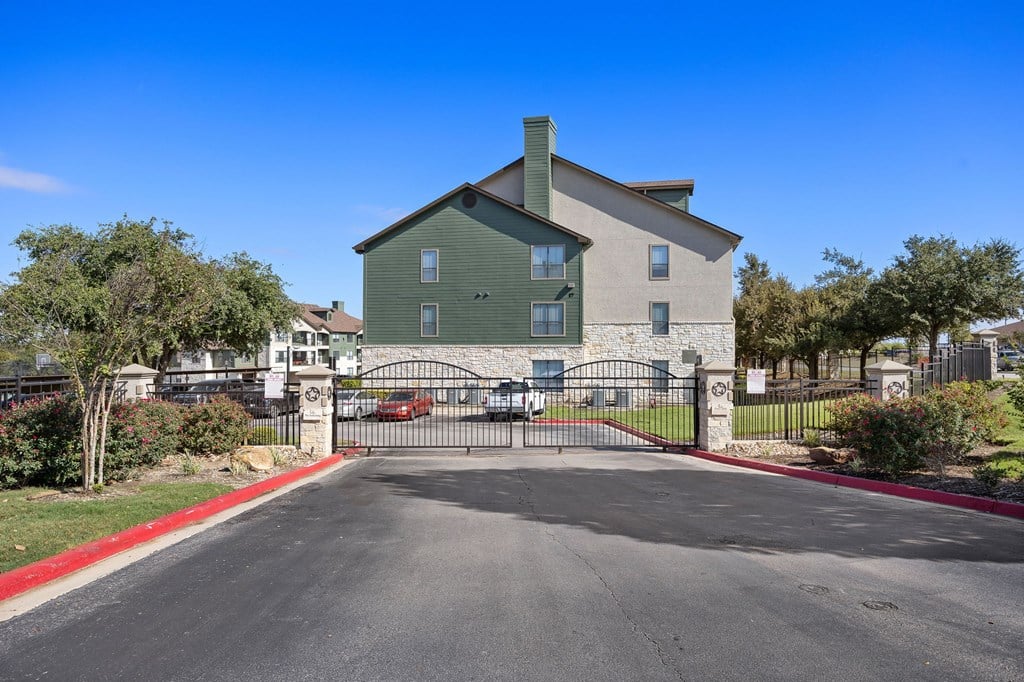 gate and a driveway at The Fairways at Star Ranch, Hutto