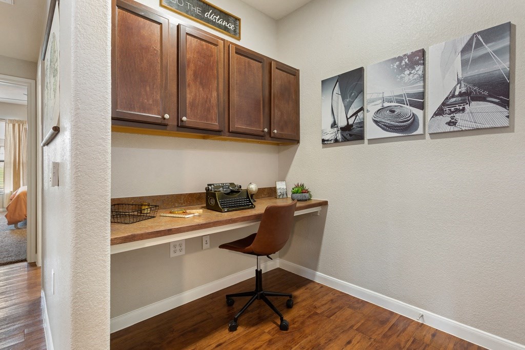 Do homework or work from a built in desk! at The Fairways at Star Ranch, Hutto, TX, 78634