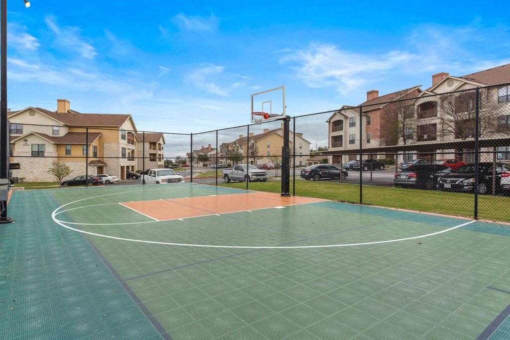 Enjoy a pick up game on the sport court! at The Fairways at Star Ranch, Hutto, Texas