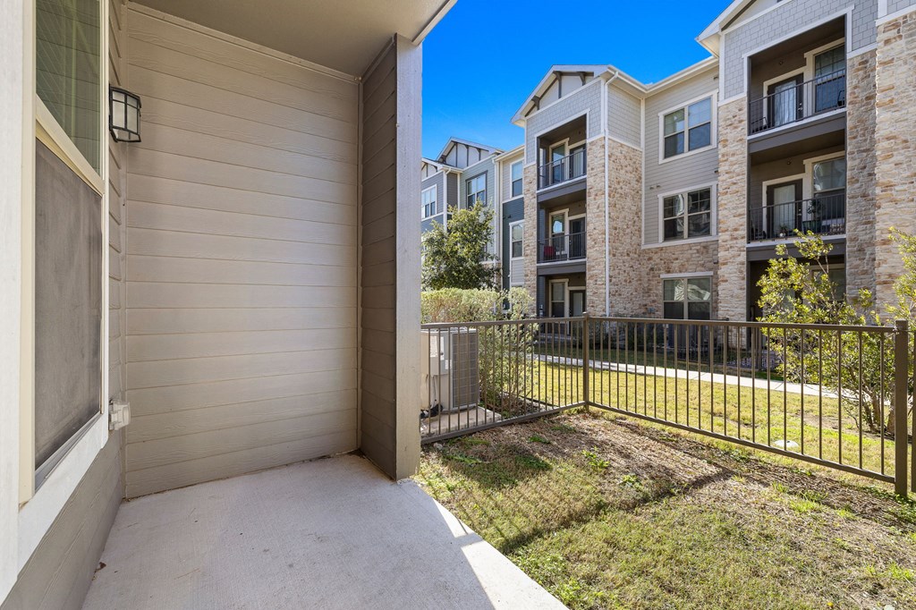 Backyard at North Creek, Hutto, 78634