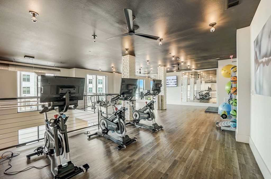 the gym at Aurora Watson Branch, Mansfield, Texas