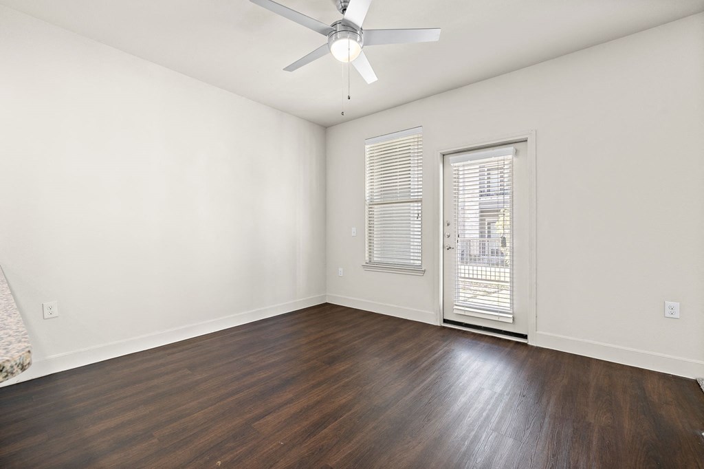 Contemporary Finishes Include Wood And Tile Flooring at North Creek, Hutto, Texas