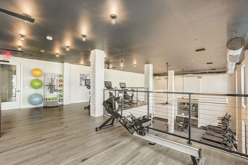 fitness room at Aurora Watson Branch, Mansfield, TX, 76063