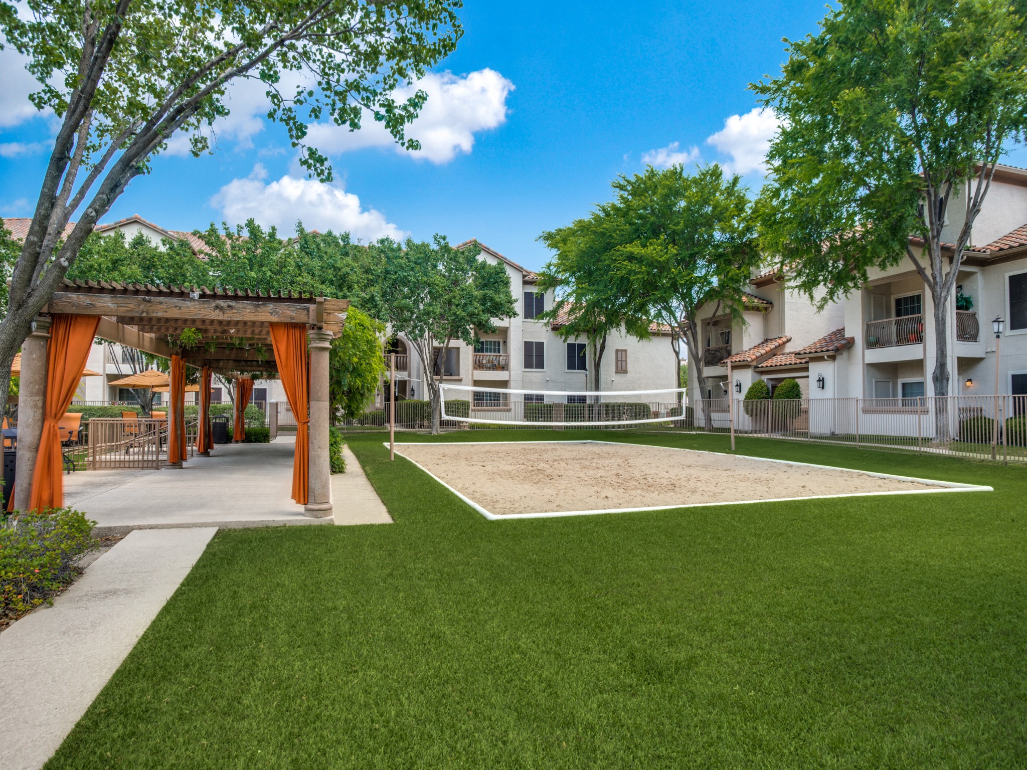 Sand Volleyball at La Ventura Apartments, Texas, 75093