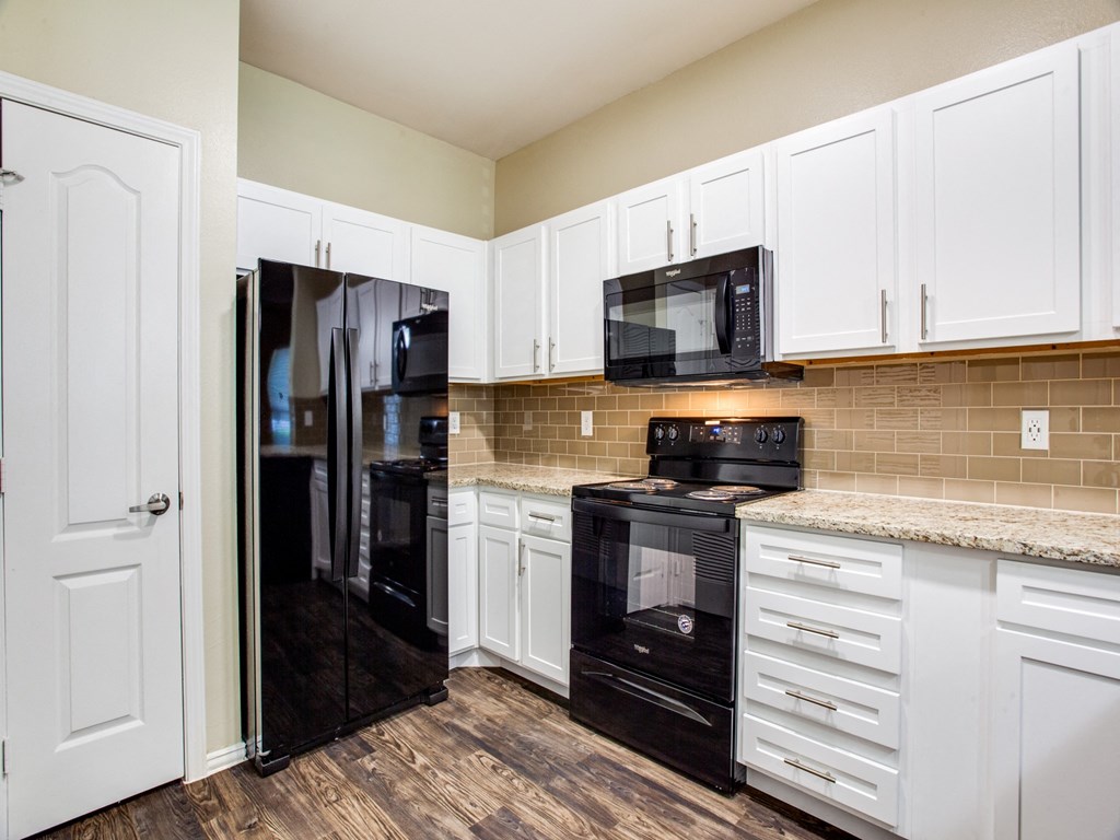 Kitchen Interior at The Canyons Apartments, Fort Worth, TX, 76116