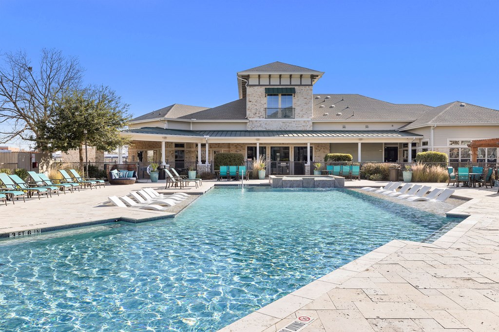 Sparkling Pool at North Creek, Texas