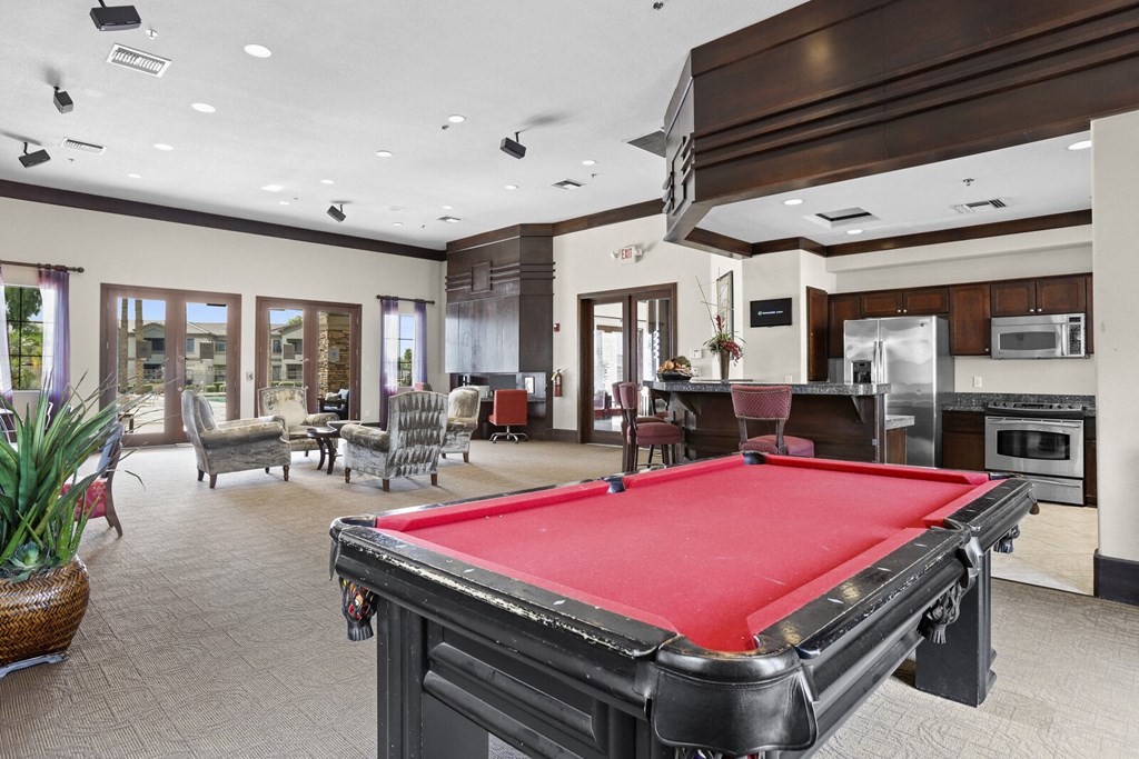 Billiards Table at Adiamo Palm Valley, Arizona