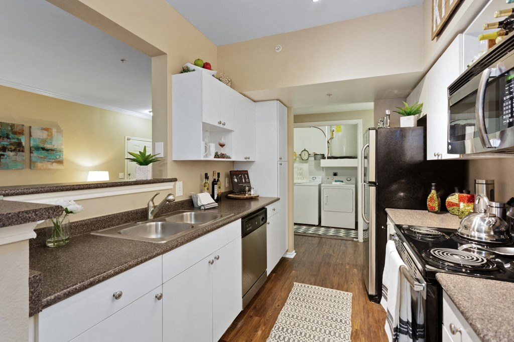 Large, galley style kitchens  at Stone Oak @ Parmer, Austin
