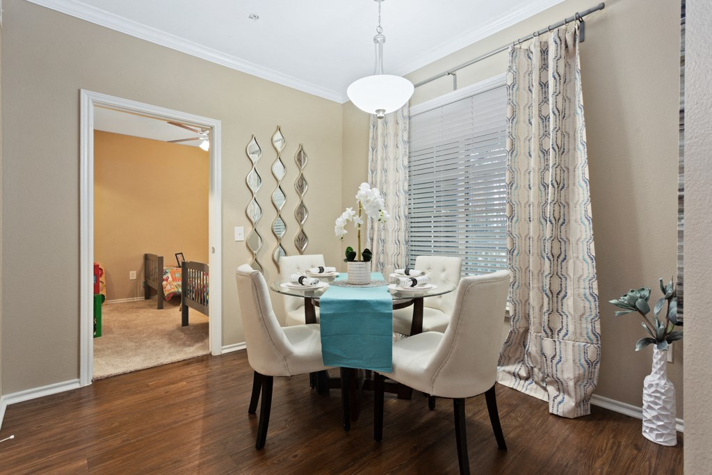 Cozy Dining Rooms  at Stone Oak @ Parmer, Austin, Texas