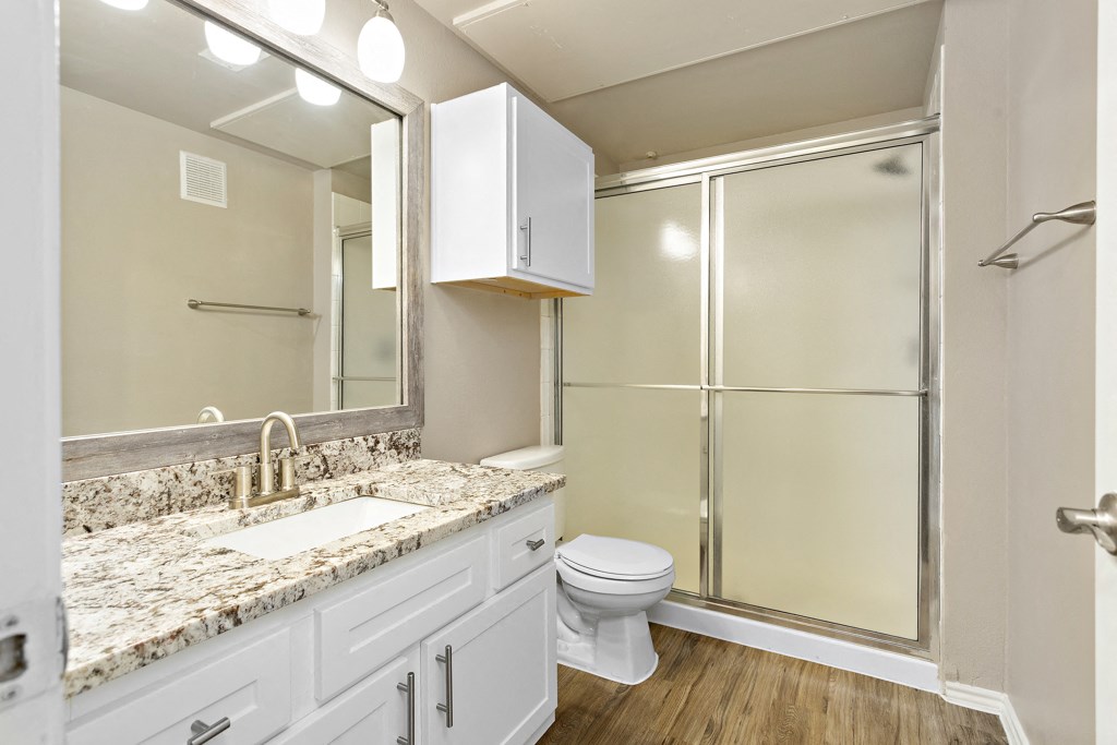 Well Lit Bathrooms at Sonterra Apartment Homes, Austin
