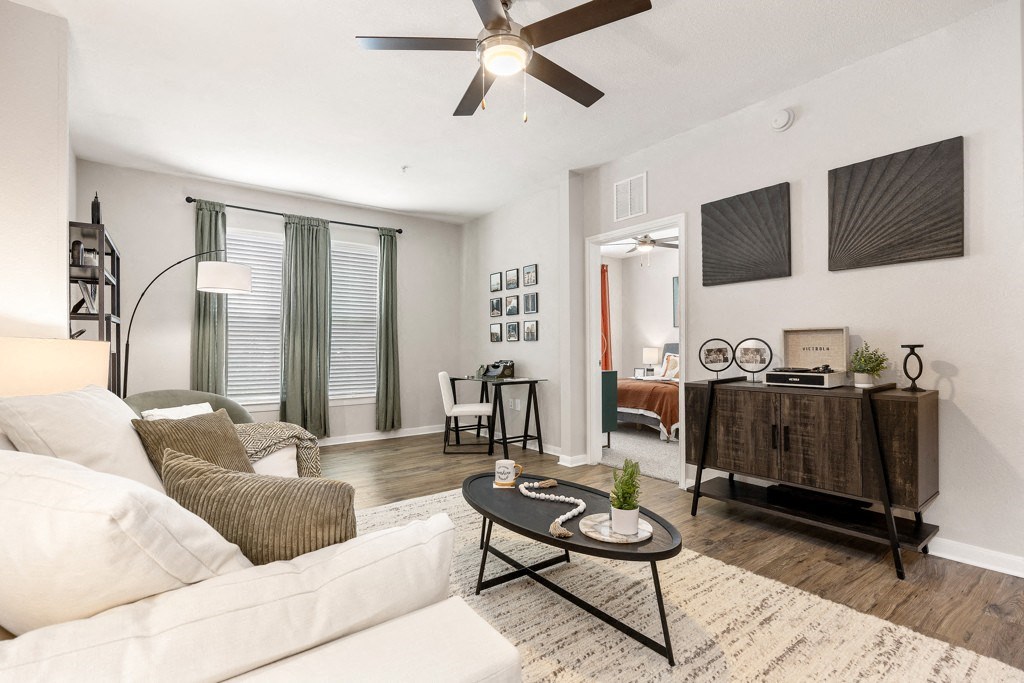 Living Room at Las Brisas Apartment Homes, Texas, 78665