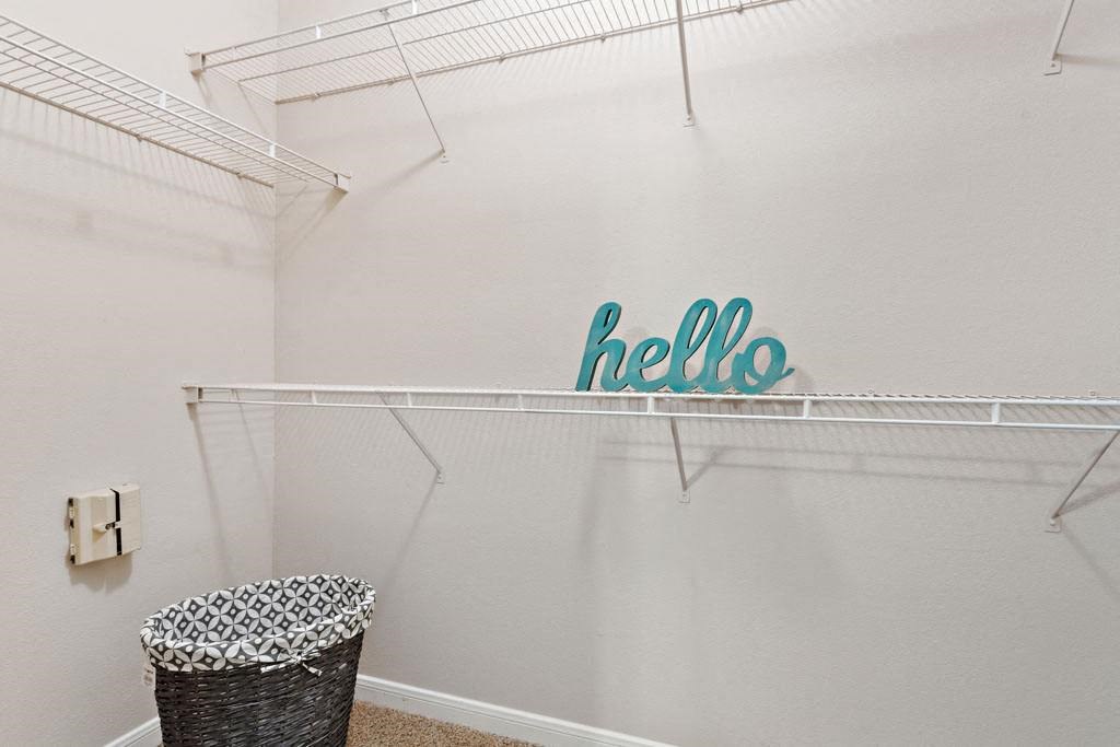 Huge Walk In Closets at Ventana Oaks Apartments, Austin, TX