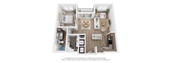 A5 Floor Plan at Aurora Watson Branch, Texas