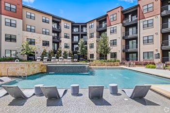 Swimming Pool With Sundecks at Aurora Watson Branch, Mansfield, TX, 76063