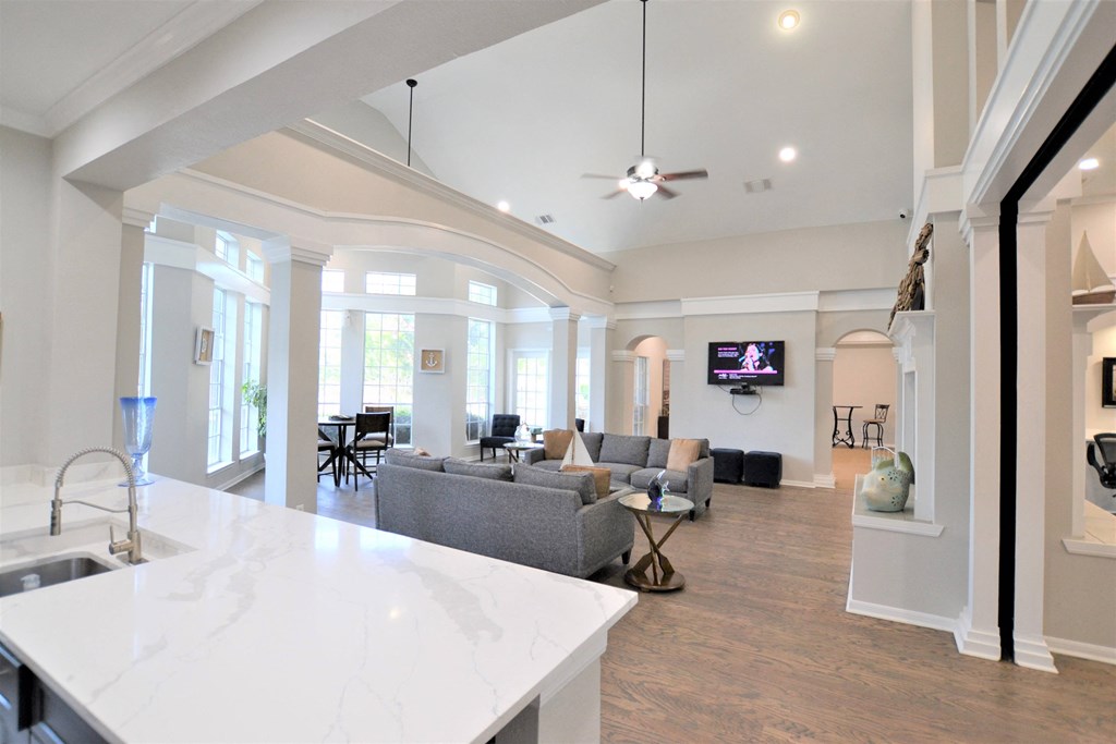 Community Clubhouse at The Legends at Eagle Mountain Lake, Texas, 76179