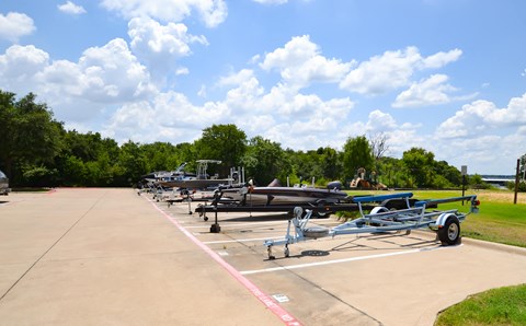 Boat at The Legends at Eagle Mountain Lake, Fort Worth, Texas