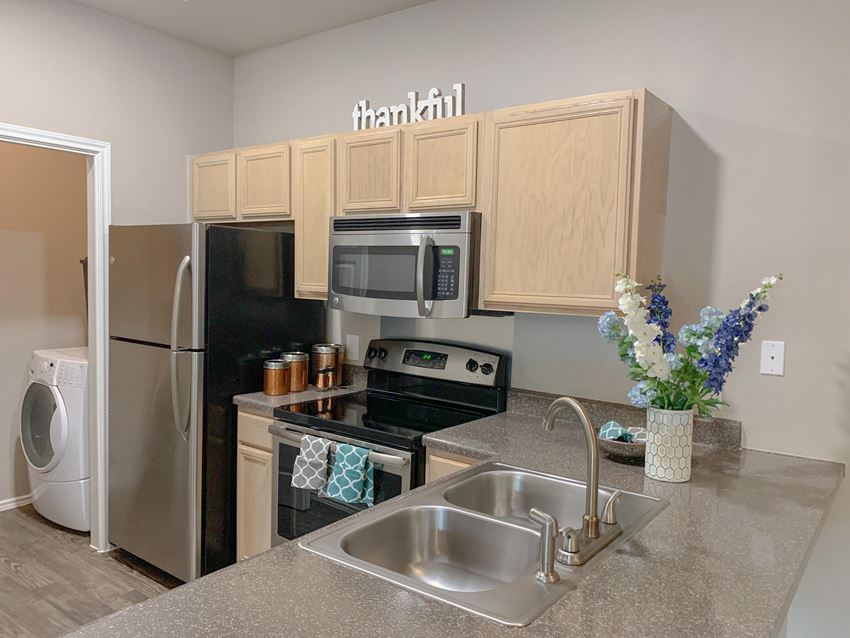 Kitchen with Stainless Steel Appliances
