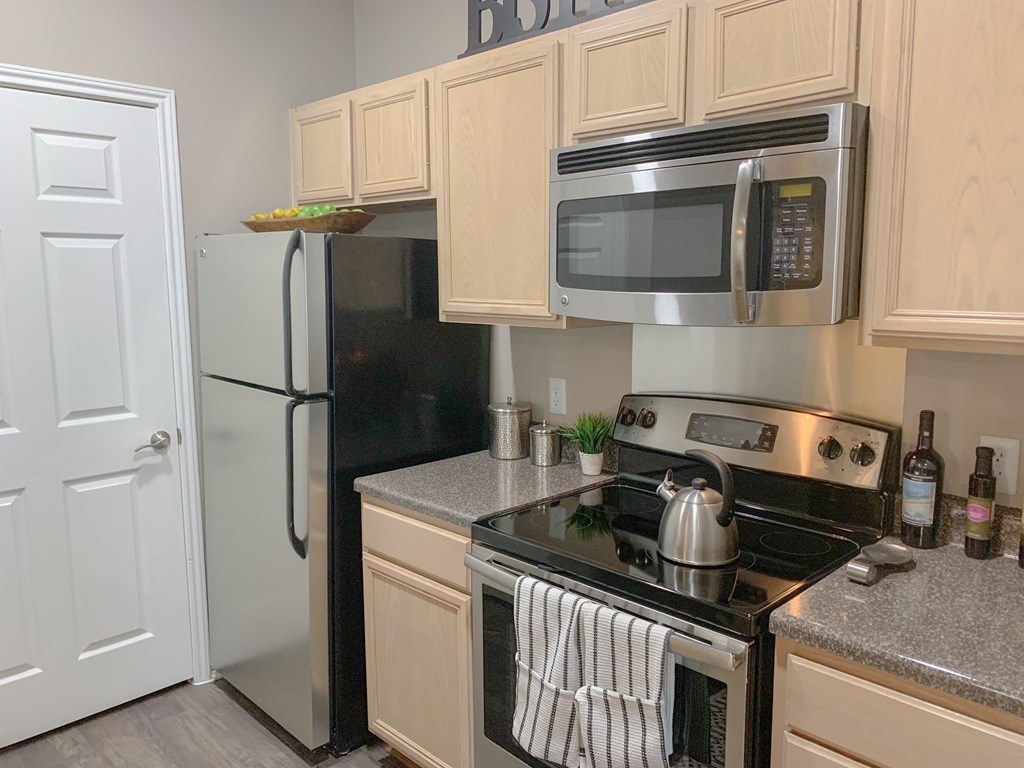 Kitchen with Stainless Steel Appliances