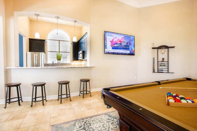 Clubhouse w/ Pool Table