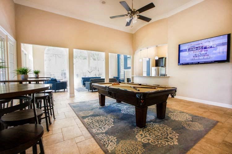 Clubhouse w/ Pool Table