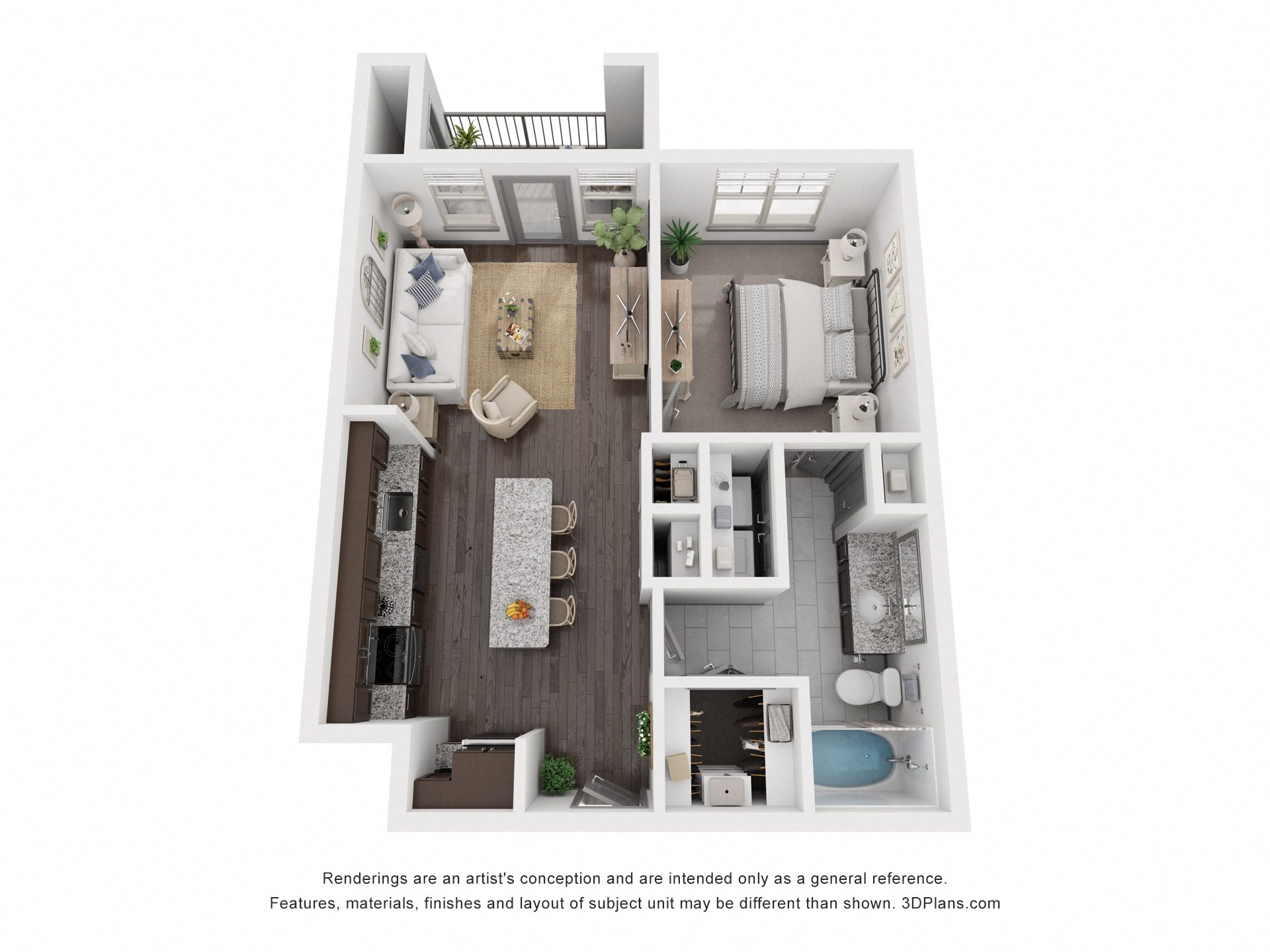 A1 Floor Plan at North Creek, Hutto, Texas