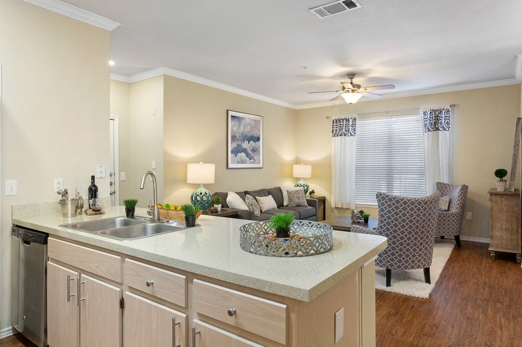 classic kitchen at Sonterra Apartment Homes, Austin, Texas