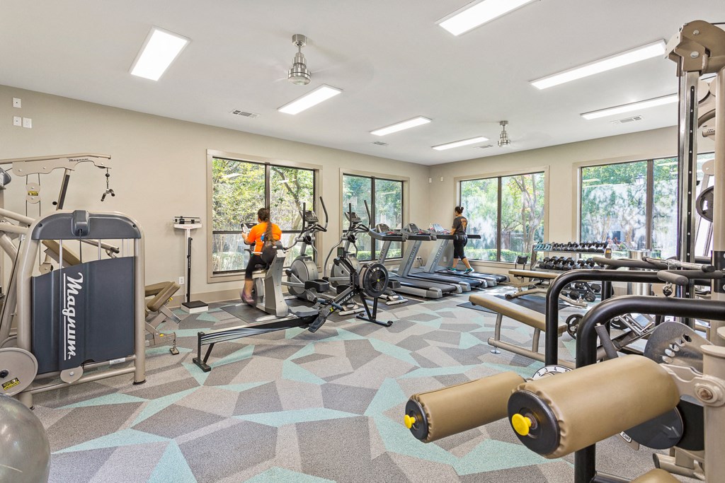 Modern Fitness Center at Sonterra Apartment Homes, Austin, 78726