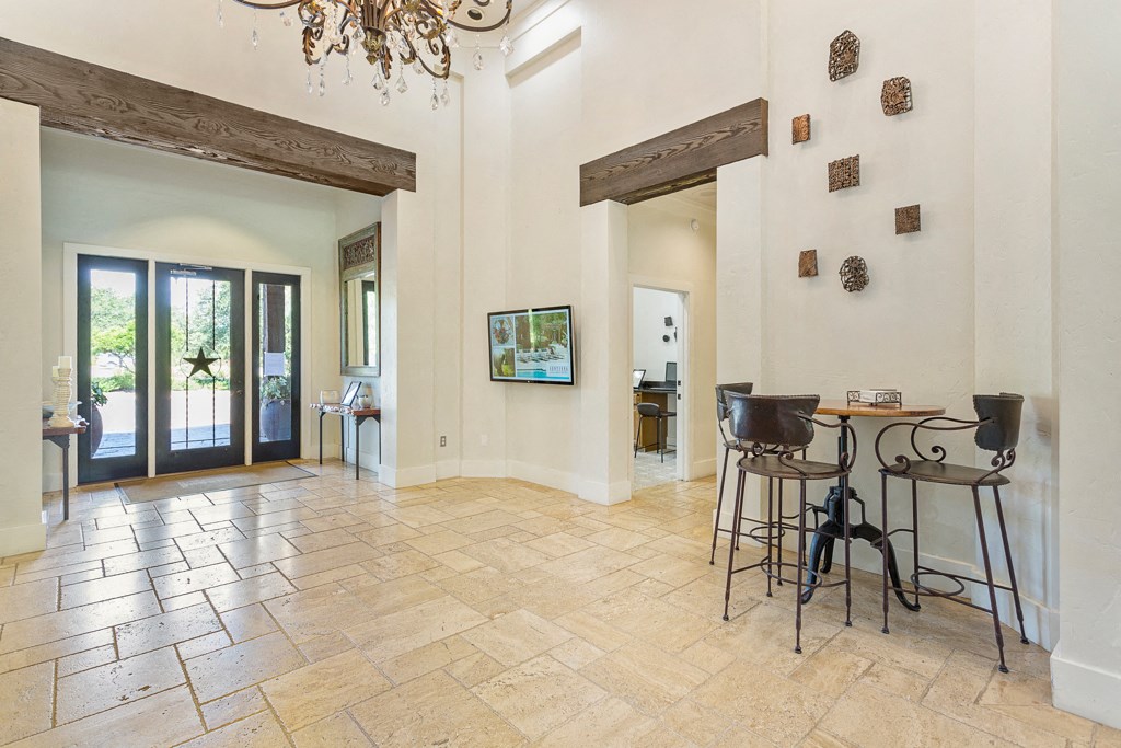Lobby at Sonterra Apartment Homes, Austin, TX