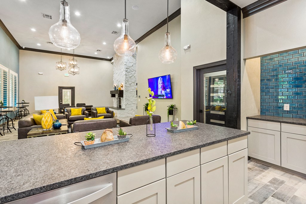 Clubhouse at Sonterra Apartment Homes, Austin, Texas