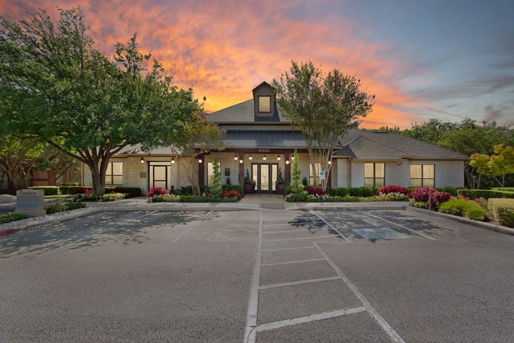 Clubhouse Exterior at Sonterra Apartment Homes, Austin