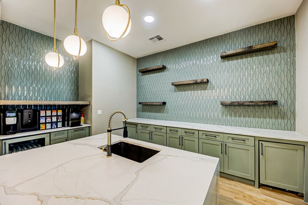 Kitchen at Ventana Oaks Apartments, Austin