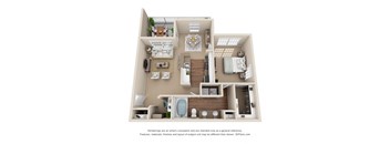 Birch 1bed 1bath 802sqft at Stone Oak @ Parmer, Austin