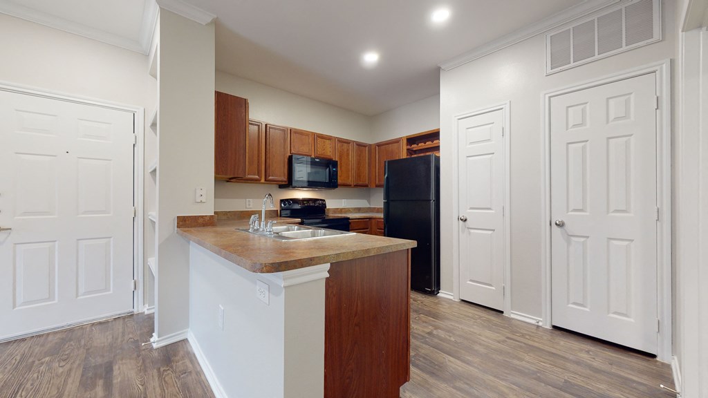 Rustic Redwood (Home Interior Style) at The Canyons Apartments, Fort Worth